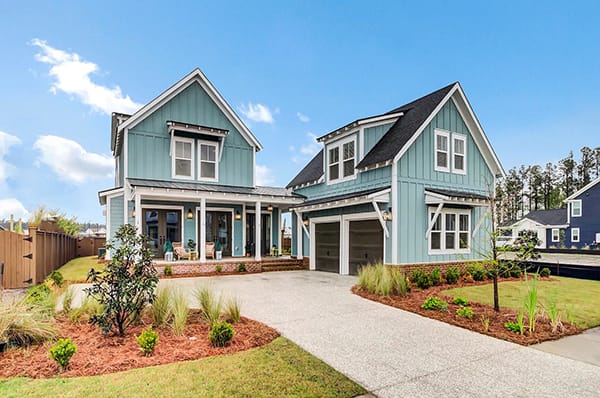 An in-law suite home addition in New Jersey, matching the main home exactly.